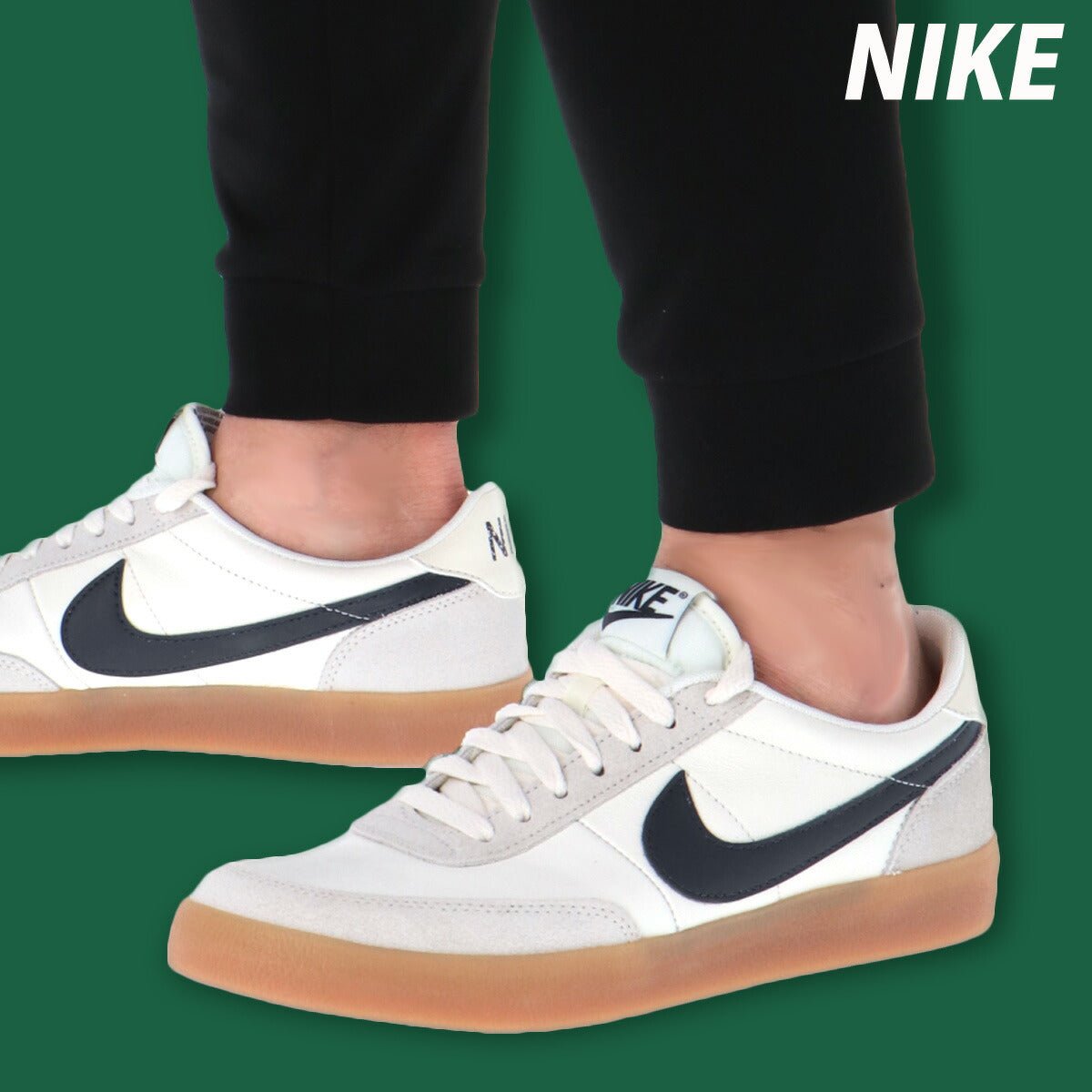 ナイキ キルショット 2 シューズ メンズ ブランド スニーカー NIKE カジュアル レザー 革 432997121 白 ホワイト SALE セール 大きいサイズ 有 スポーツ おしゃれ - 【公式】限定ジャージのタケスポ（Limited jersey takespo）