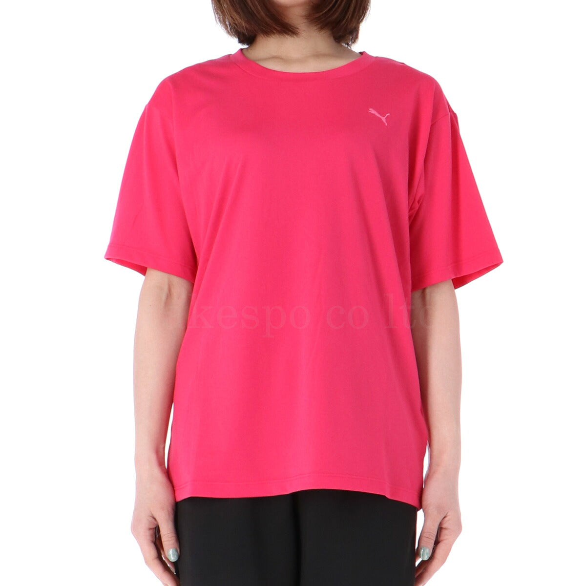 プーマ Tシャツ ハーフパンツ 上下 レディース ピンク 525183