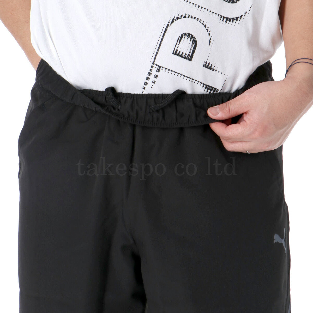 プーマ Tシャツ ハーフパンツ 上下 メンズ TAD ブラック ホワイト レッド 527049