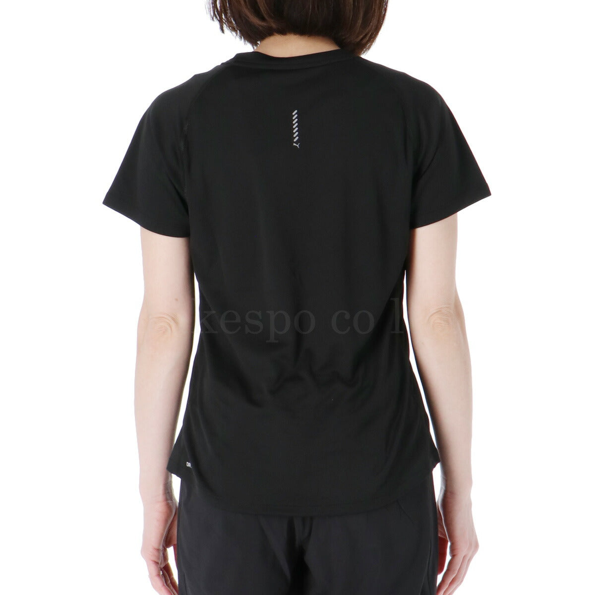 プーマ Tシャツ レディース ラン ヴェロシティ ブラック パープル 527258