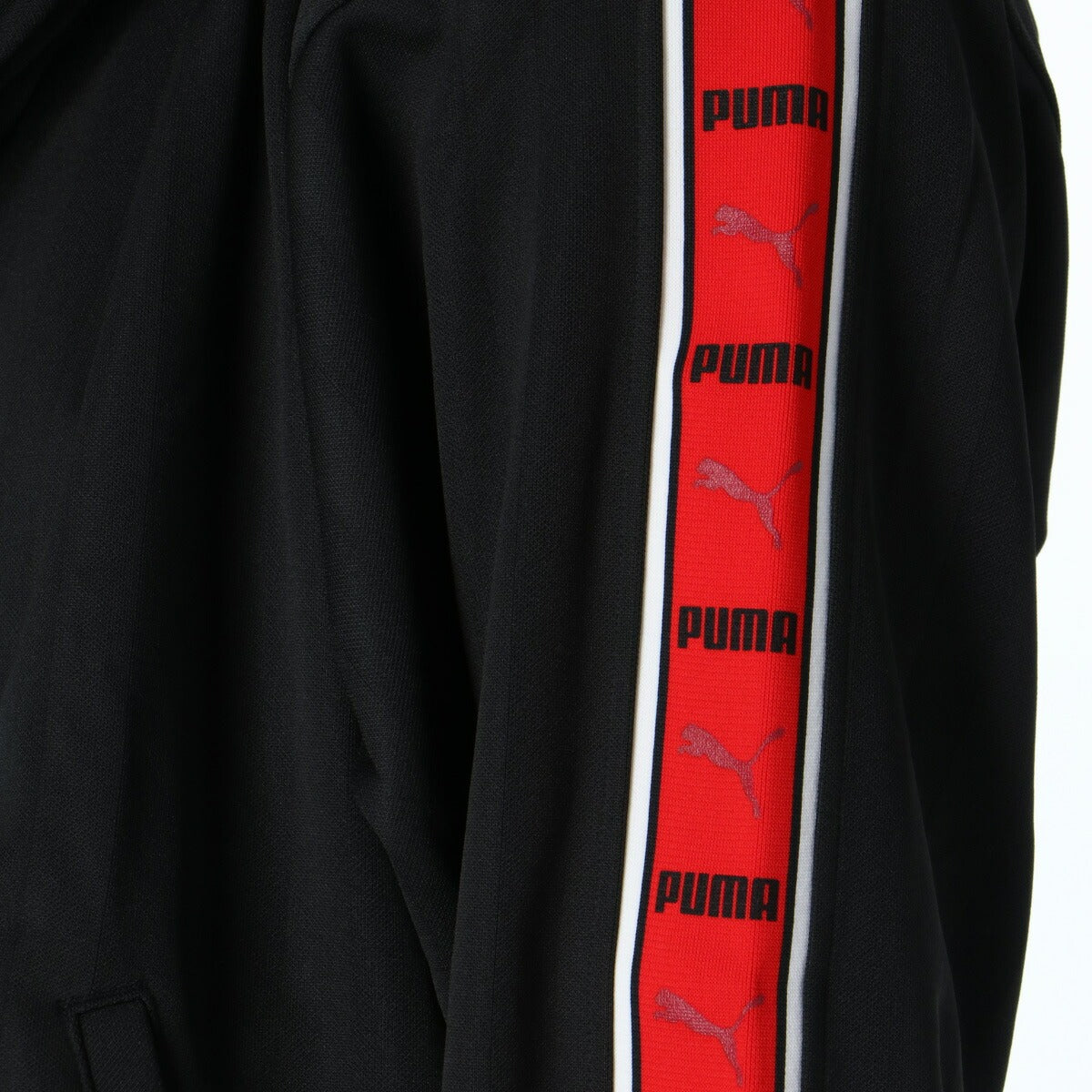 プーマ ジャージ上下 SHADOW STRIPE ジャージ 上下 セットアップ メンズ ブランド PUMA フルジップ ゆったり プージャー バックプリント付き シャドーストライプ ビッグロゴ トラックスーツ サイドライン