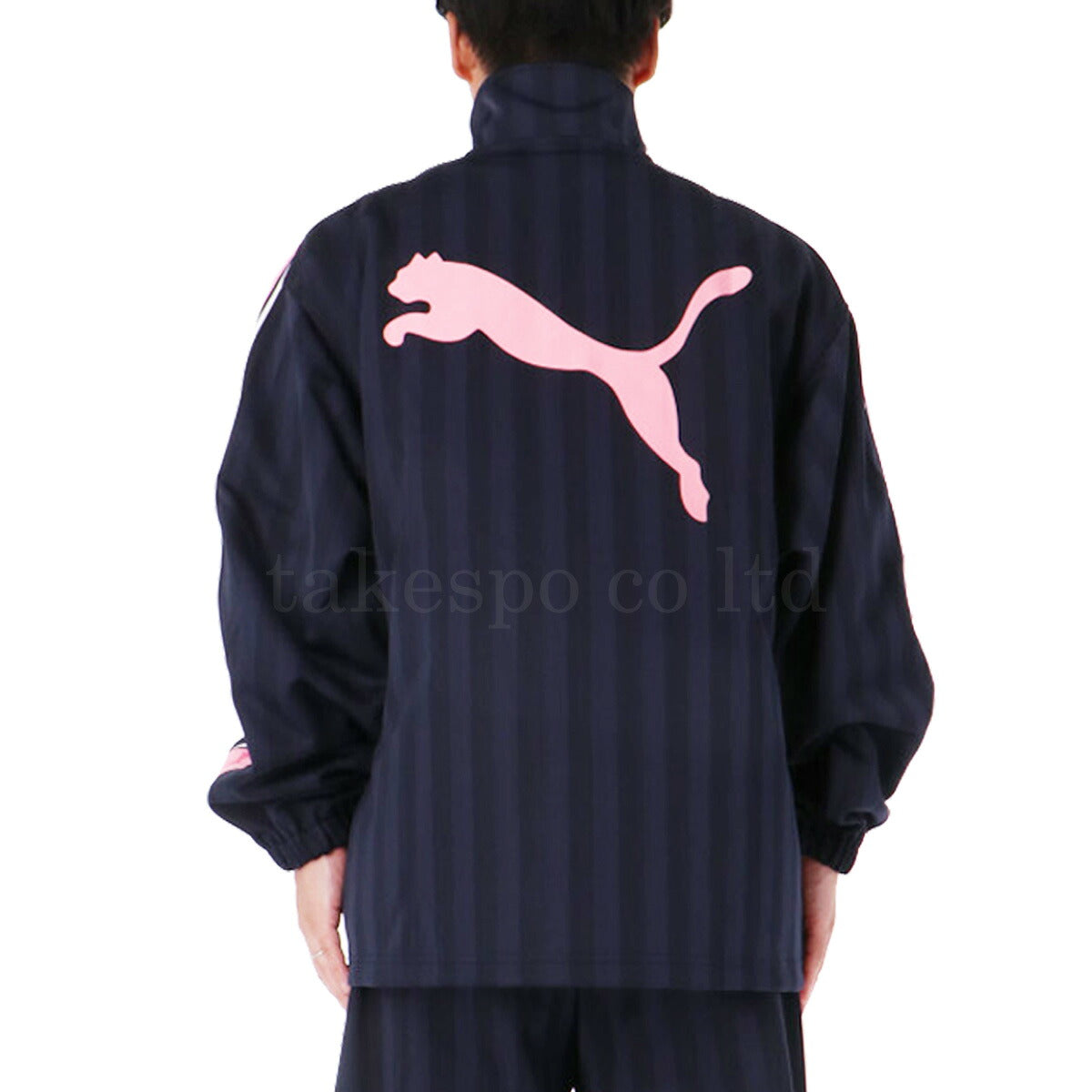 プーマ ジャージジャケット SHADOW STRIPE メンズ ブランド トラックジャケット PUMA フルジップ ゆったり プージャー 527754 ブラック ネイビー 新作 大きいサイズ