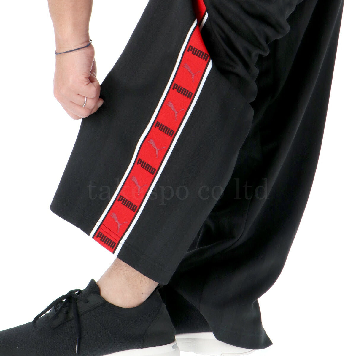 ジャージ 下 メンズ プーマ ロングパンツ SHADOW STRIPE ジャージパンツ トレーニング プージャー ゆったり シャドーストライプ トラックパンツ サイドライン クラシック