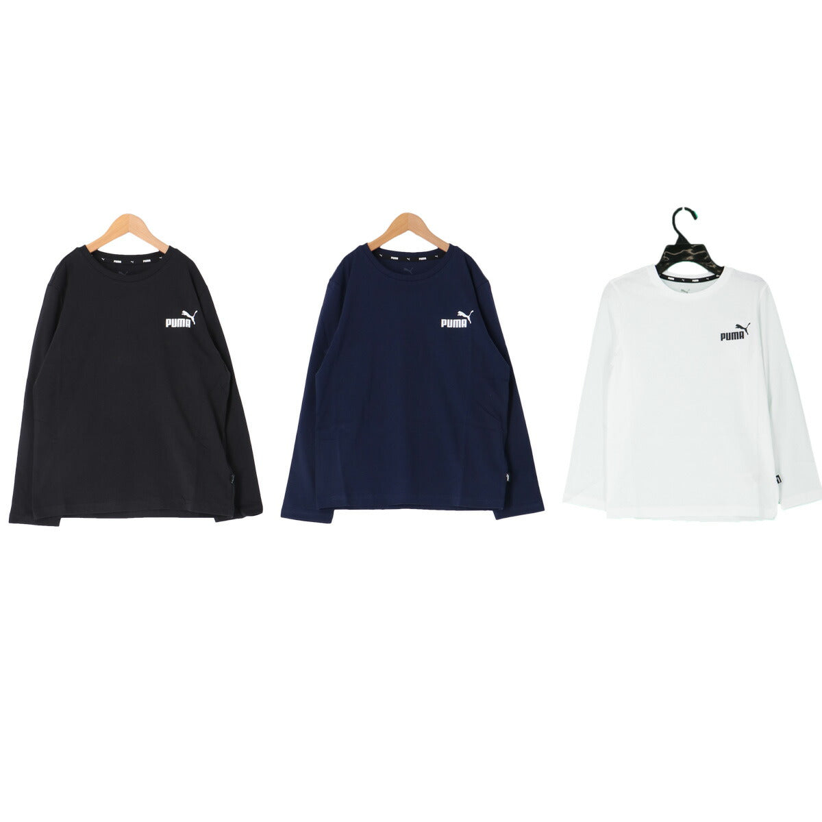プーマ Tシャツ ジュニア エッセンシャル ブラック ネイビー ホワイト 588985