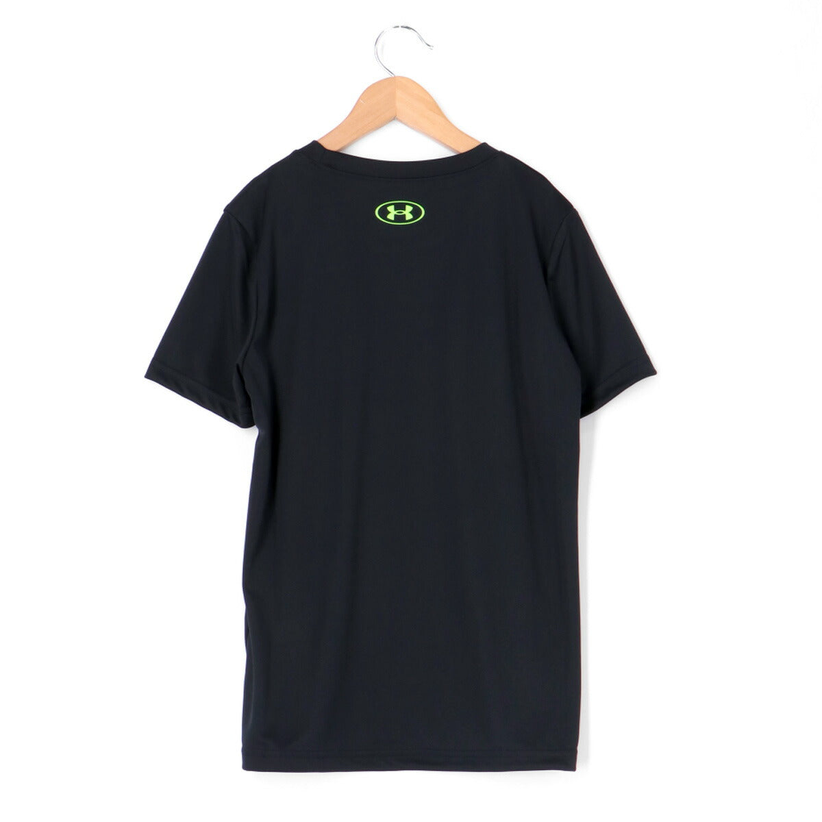 アンダーアーマー Tシャツ ハーフパンツ 上下 ジュニア ロゴ ブラック ブルー イエロー 6001347
