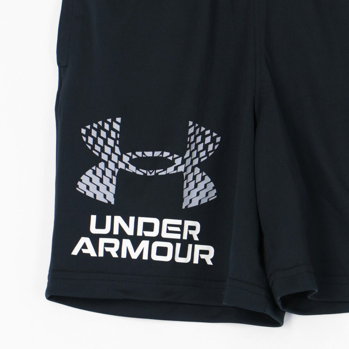アンダーアーマー ロゴ Tシャツ ハーフパンツ 上下 セットアップ ジュニア ブランド UNDER ARMOUR 半袖 軽量 吸汗 速乾 ドライ 6001347 あす楽 3ds 半額 上下セット 男 女の子 キッズ 男の子 プラクティスシャツ プラシャツ スポーツウェア トレーニングウェア スポーツ おしゃれ - 【公式】限定ジャージのタケスポ（Limited jersey takespo）