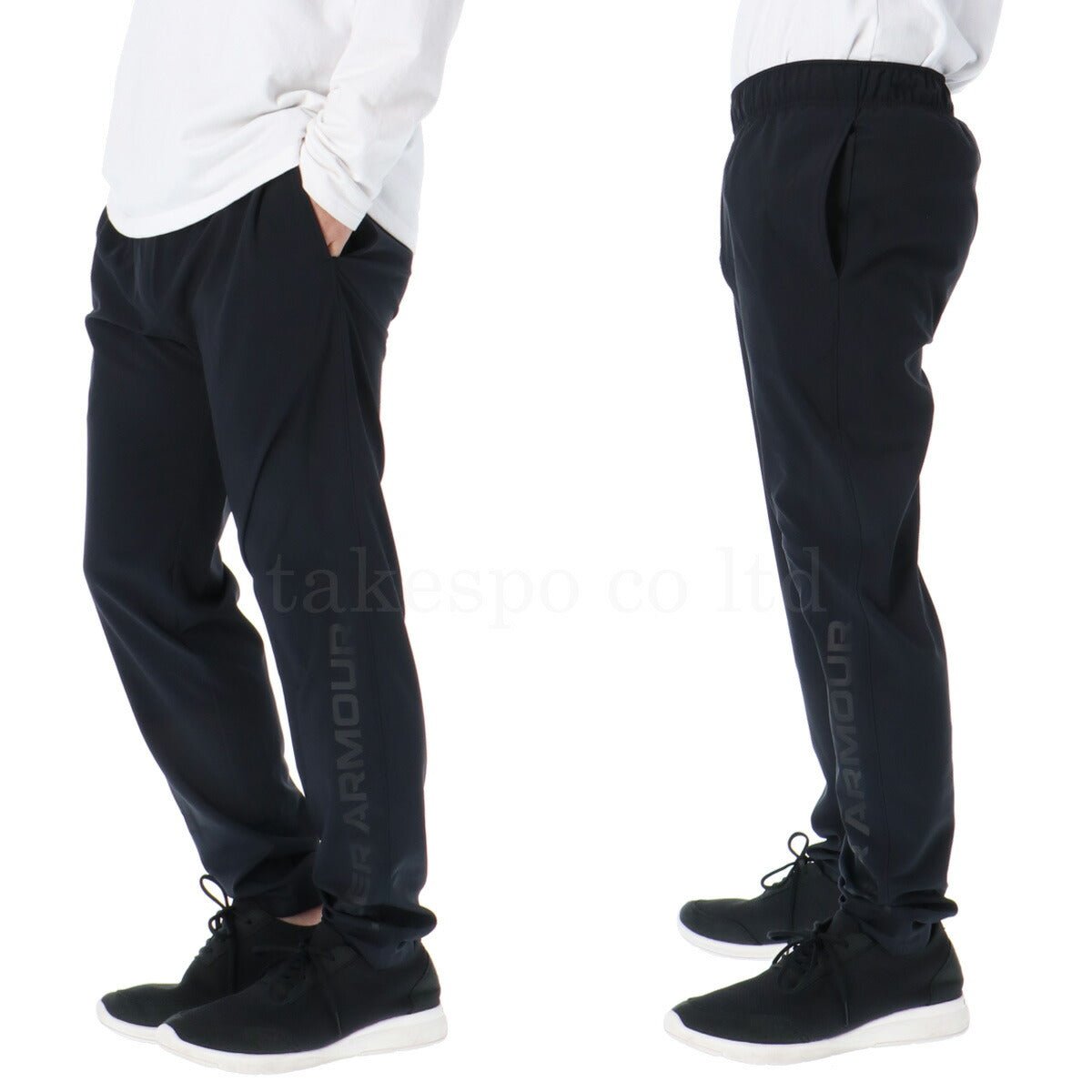 アンダーアーマー フレッシュウーブン クロス薄手 ジャージ 上下 セットアップ メンズ ブランド UNDER ARMOUR 薄手 軽量 ロゴ トラックスーツ 春夏 6001543 新作 上下セット 大きいサイズ 有 スポーツウェア トレーニングウェア スポーツ おしゃれ - 【公式】限定ジャージのタケスポ（Limited jersey takespo）