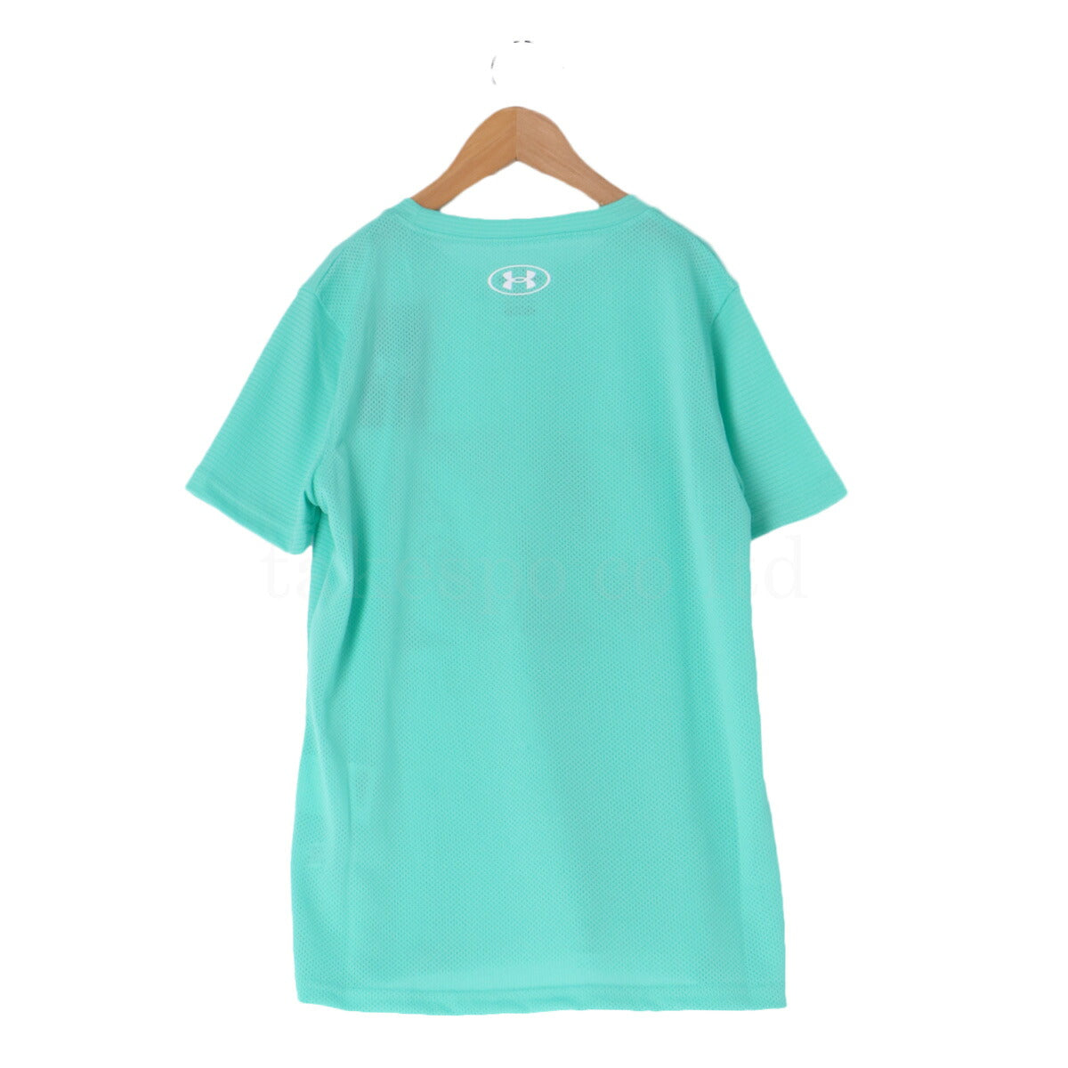 アンダーアーマー Tシャツ ハーフパンツ 上下 ジュニア UAスピード テック ホワイト グリーン 6005306