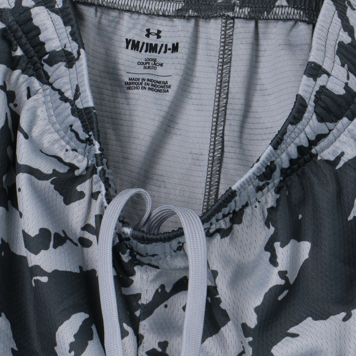 アンダーアーマー Tシャツ ハーフパンツ 上下 ジュニア UAスピード テック ホワイト グリーン 6005306