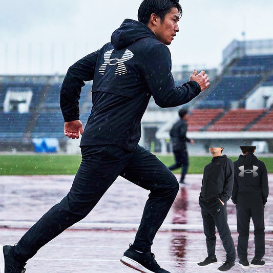 アンダーアーマー メンズ クロス薄手 ジャージ上下 UNDER ARMOUR アパレル 上下 6005897/6005898