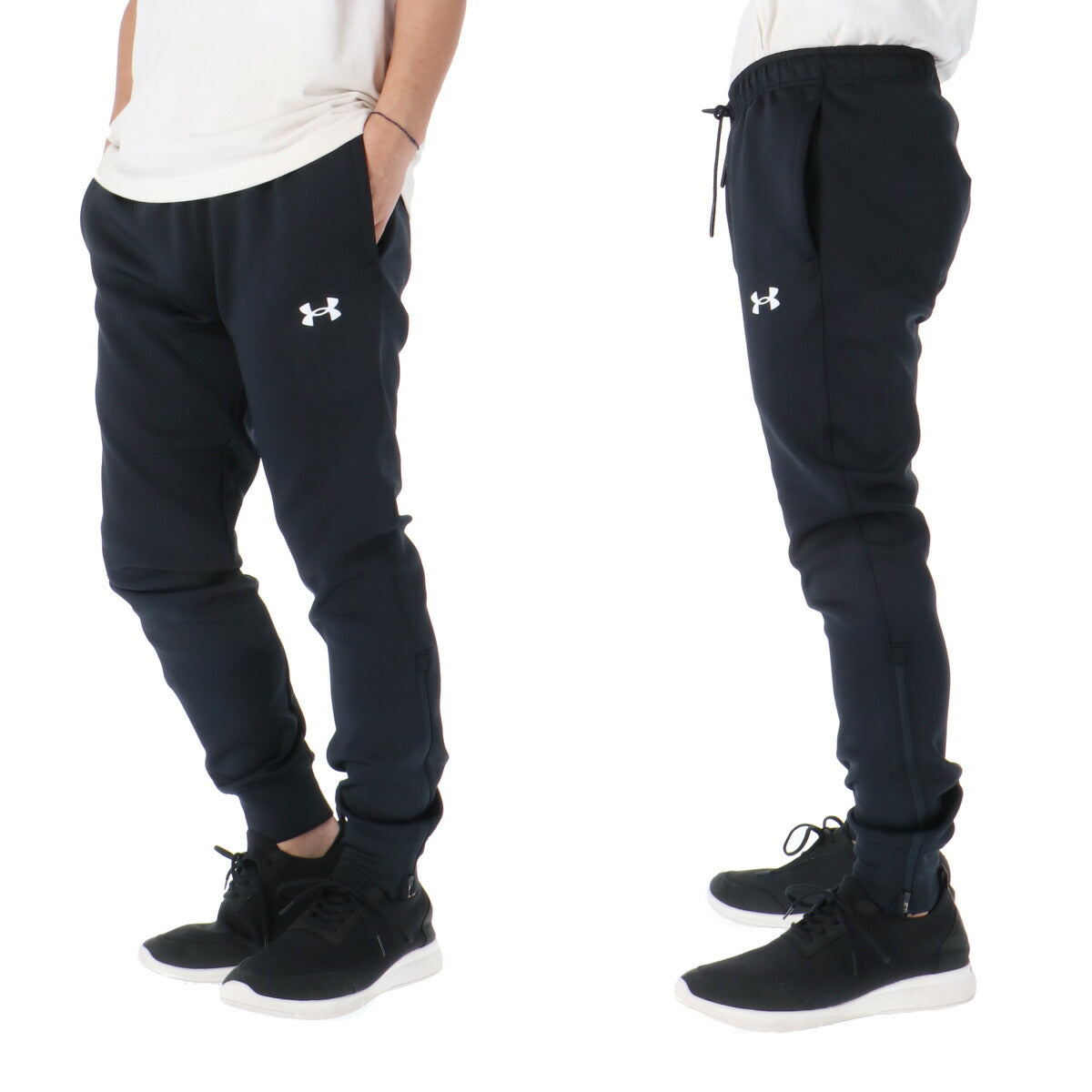 アンダーアーマー ジャージ 上下 メンズ ブラック 6007868