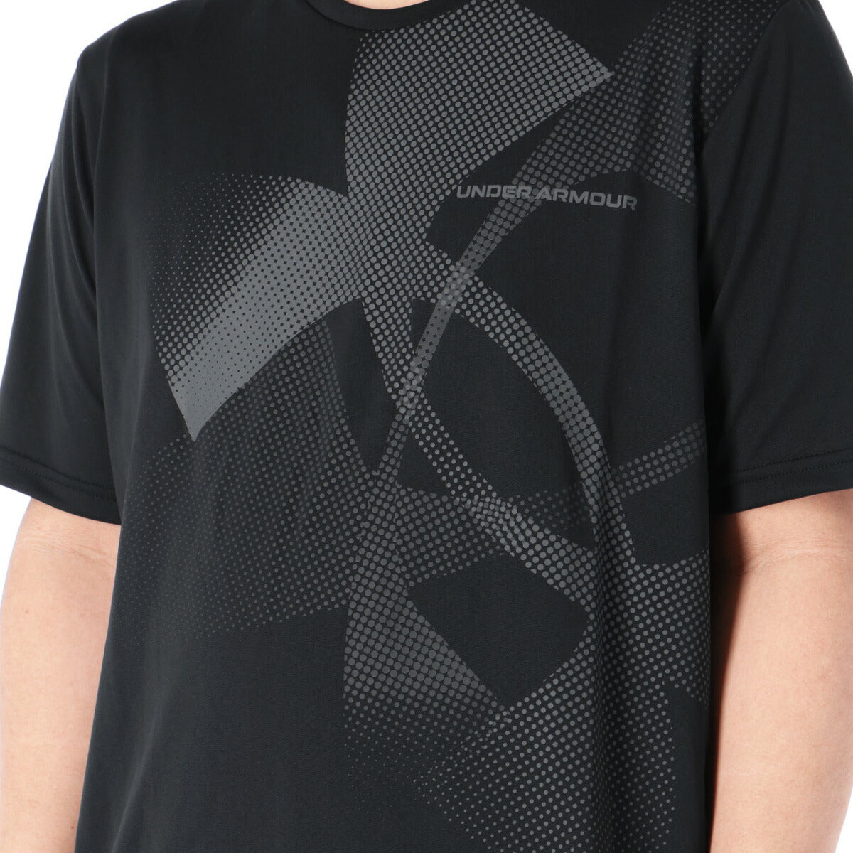 アンダーアーマー Tシャツ メンズ ブラック ホワイト グリーン 6012544