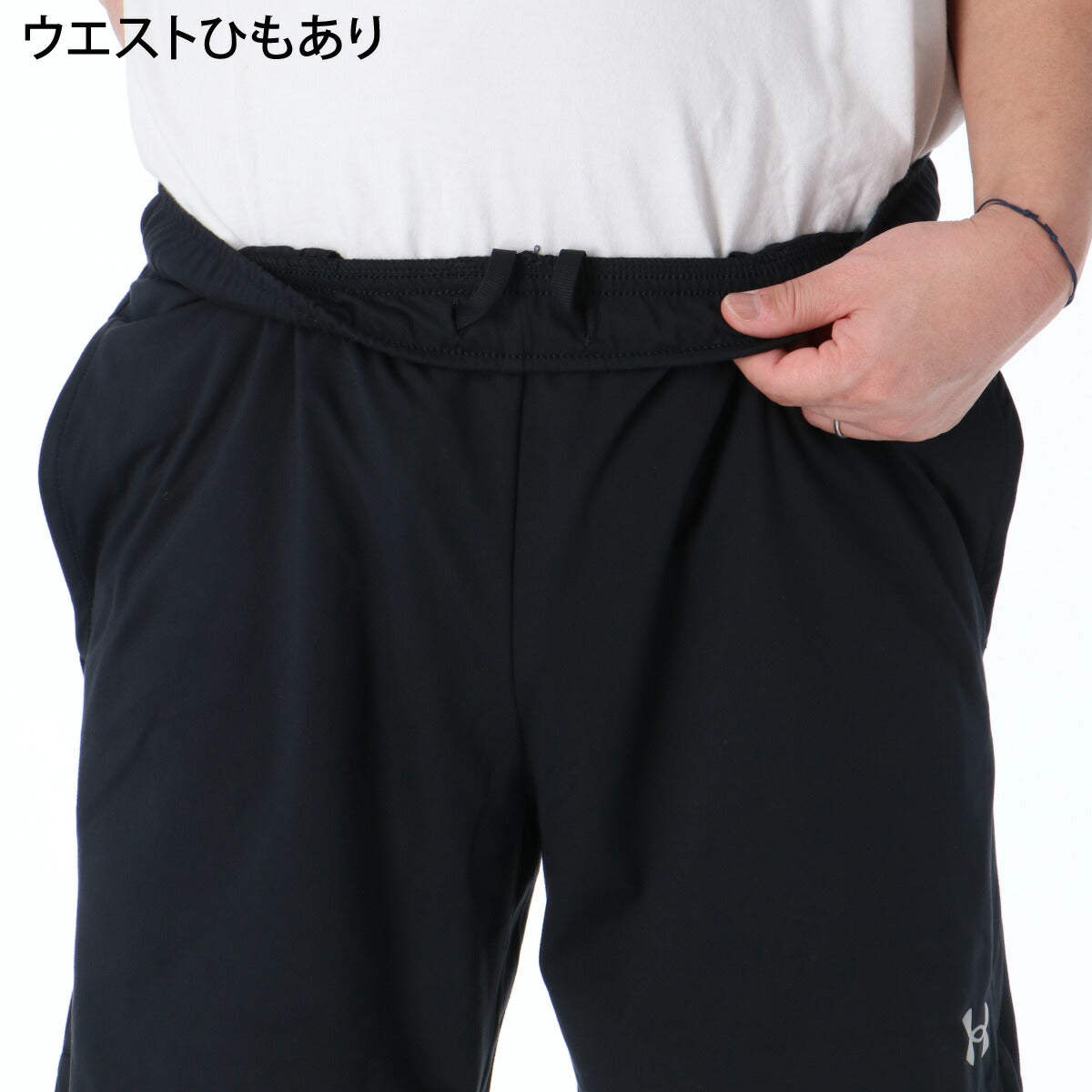 アンダーアーマー ハーフパンツ メンズ UA ニットショーツ ブラック グレー カーキグリーン 6012547