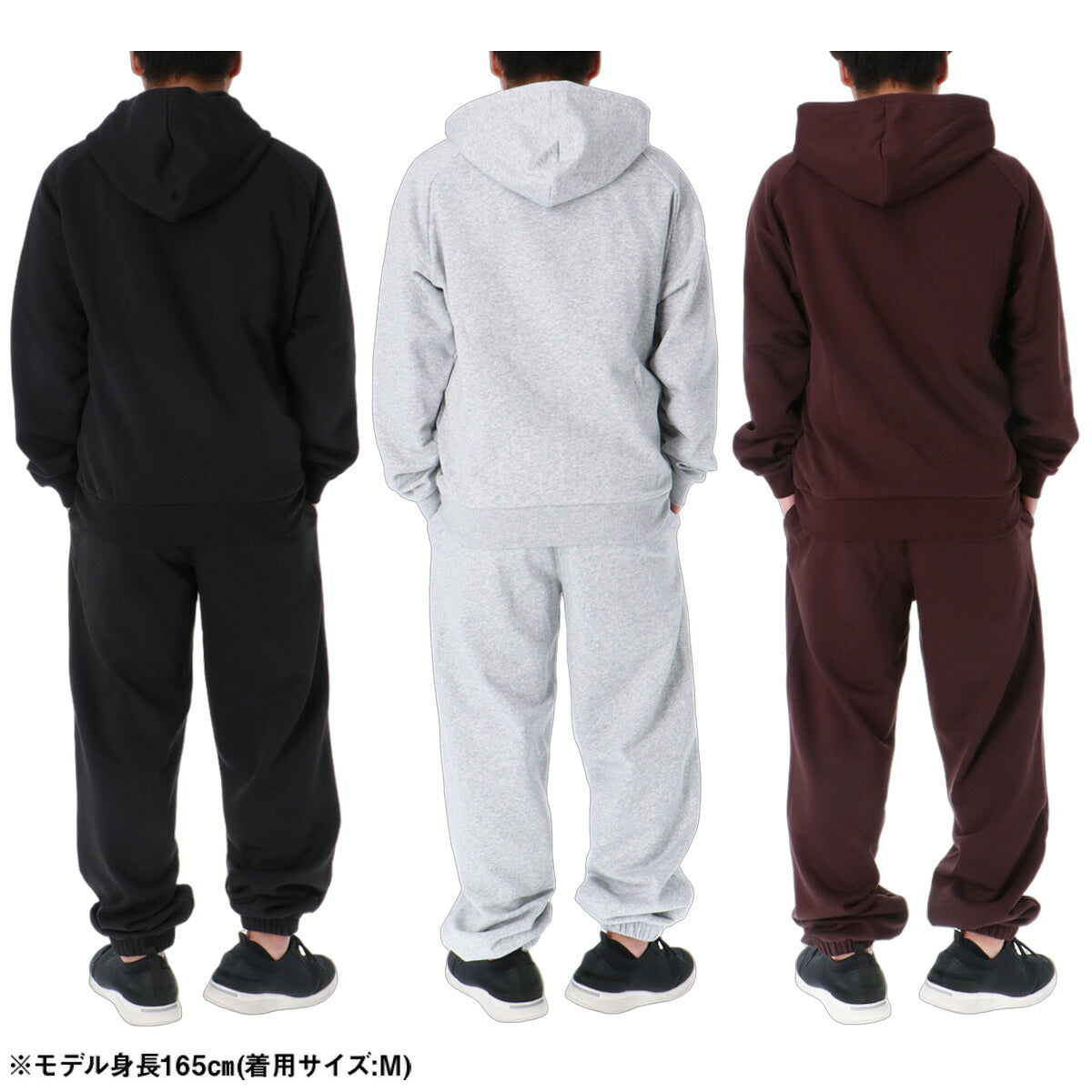 プーマ ESS スウェット 上下 セットアップ メンズ ブランド PUMA フード付き フーディ 裏起毛 裏フリース 黒 吸汗 速乾 ドライ UVカット プルオーバー 638544 ブラック グレー ブラウン 上下セット