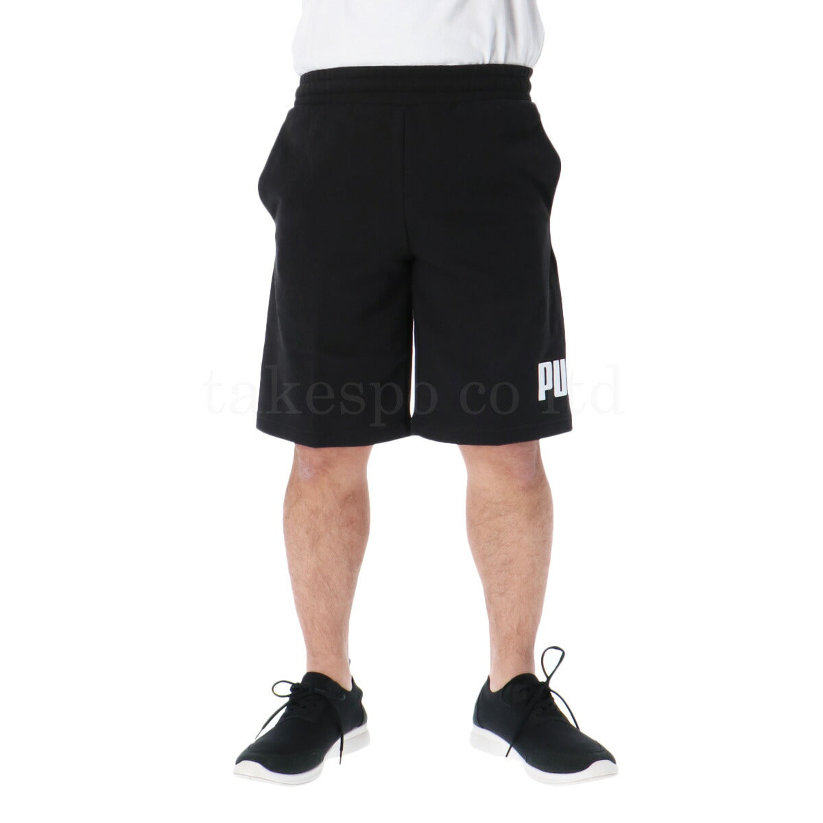 プーマ ハーフパンツ メンズ ESS ブラック グレー 687528