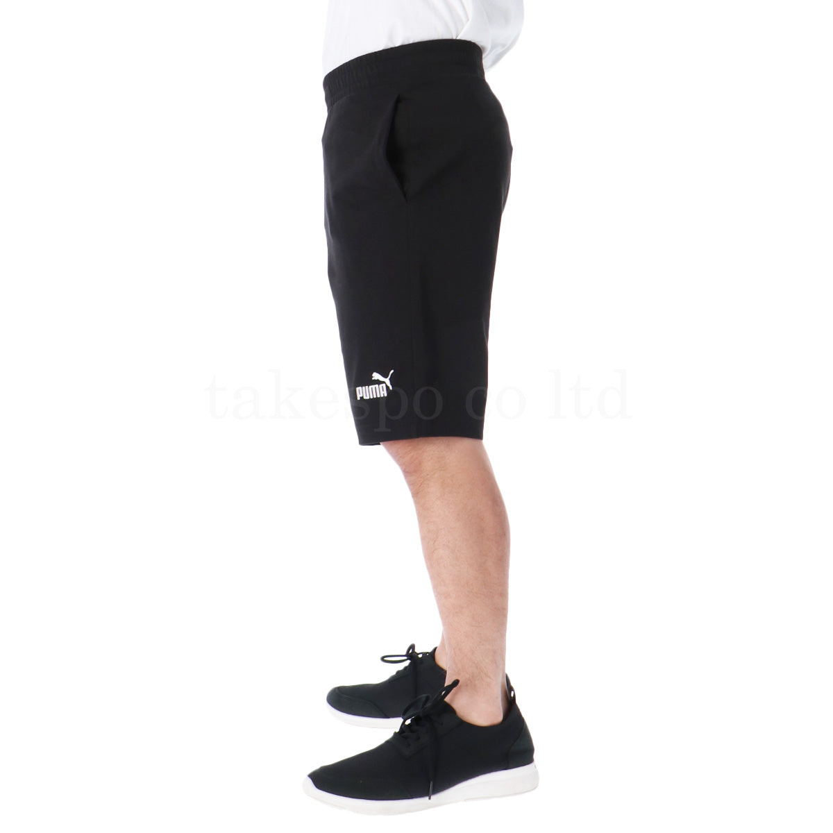 プーマ ハーフパンツ メンズ ESS ブラック グレー 687541