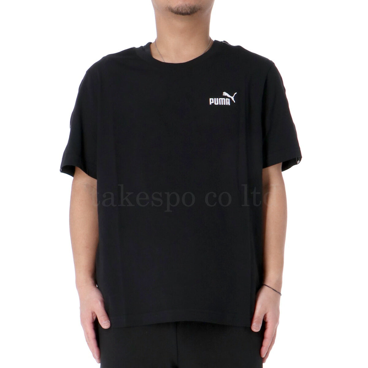 プーマ Tシャツ ハーフパンツ 上下 メンズ エッセンシャルズ ESS ブラック ホワイト ネイビー 687695