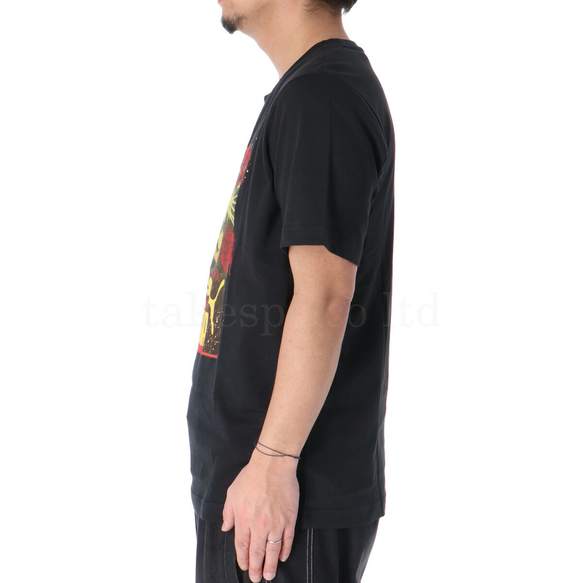 プーマ Tシャツ メンズ グラフィック フォトプリント ブラック ホワイト 687705