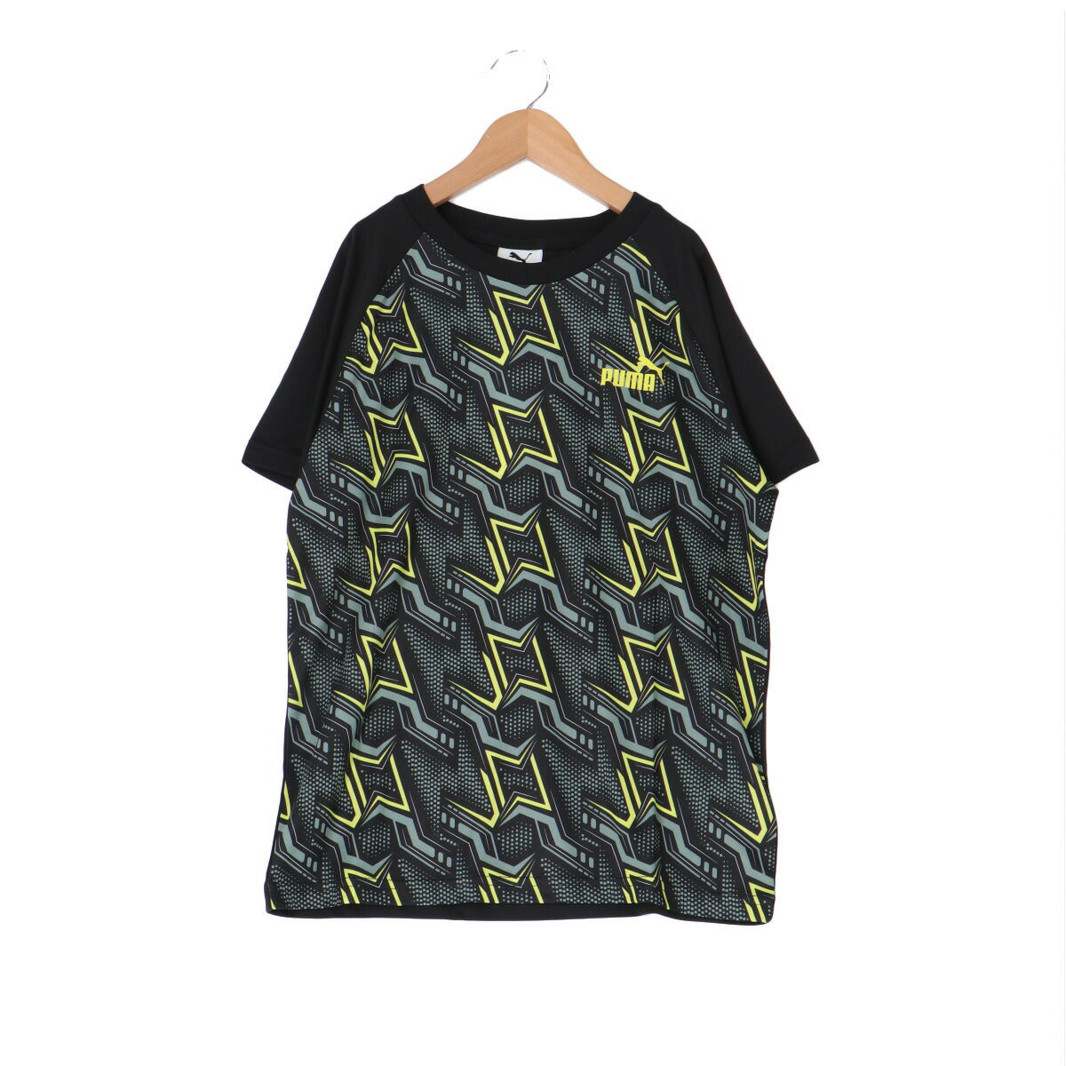 プーマ Tシャツ ハーフパンツ 上下 ジュニア エッセンシャル ブラック レッド 687812
