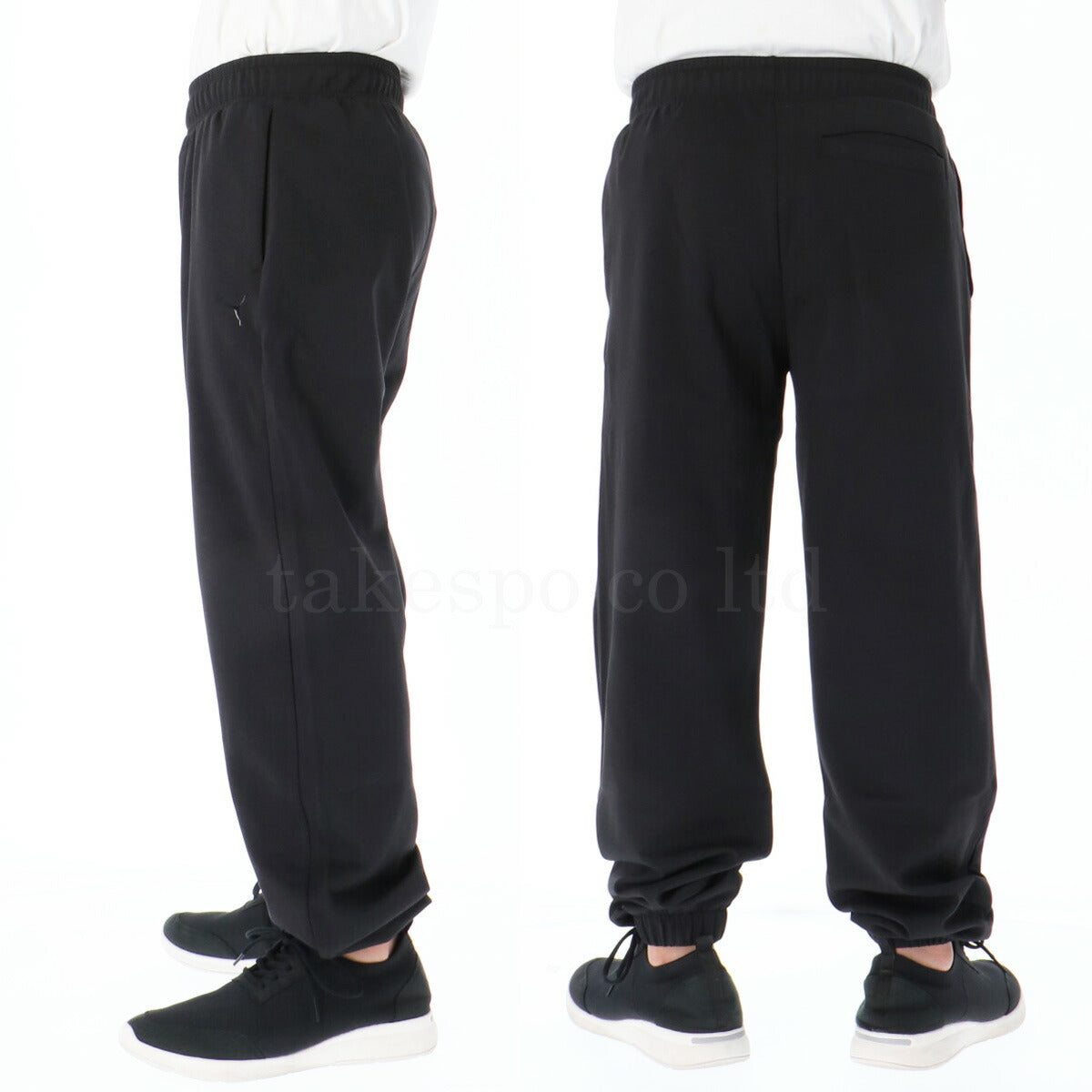 プーマ スウェット 上下 メンズ エッセンシャルズ ブラック ネイビー レッド 690123