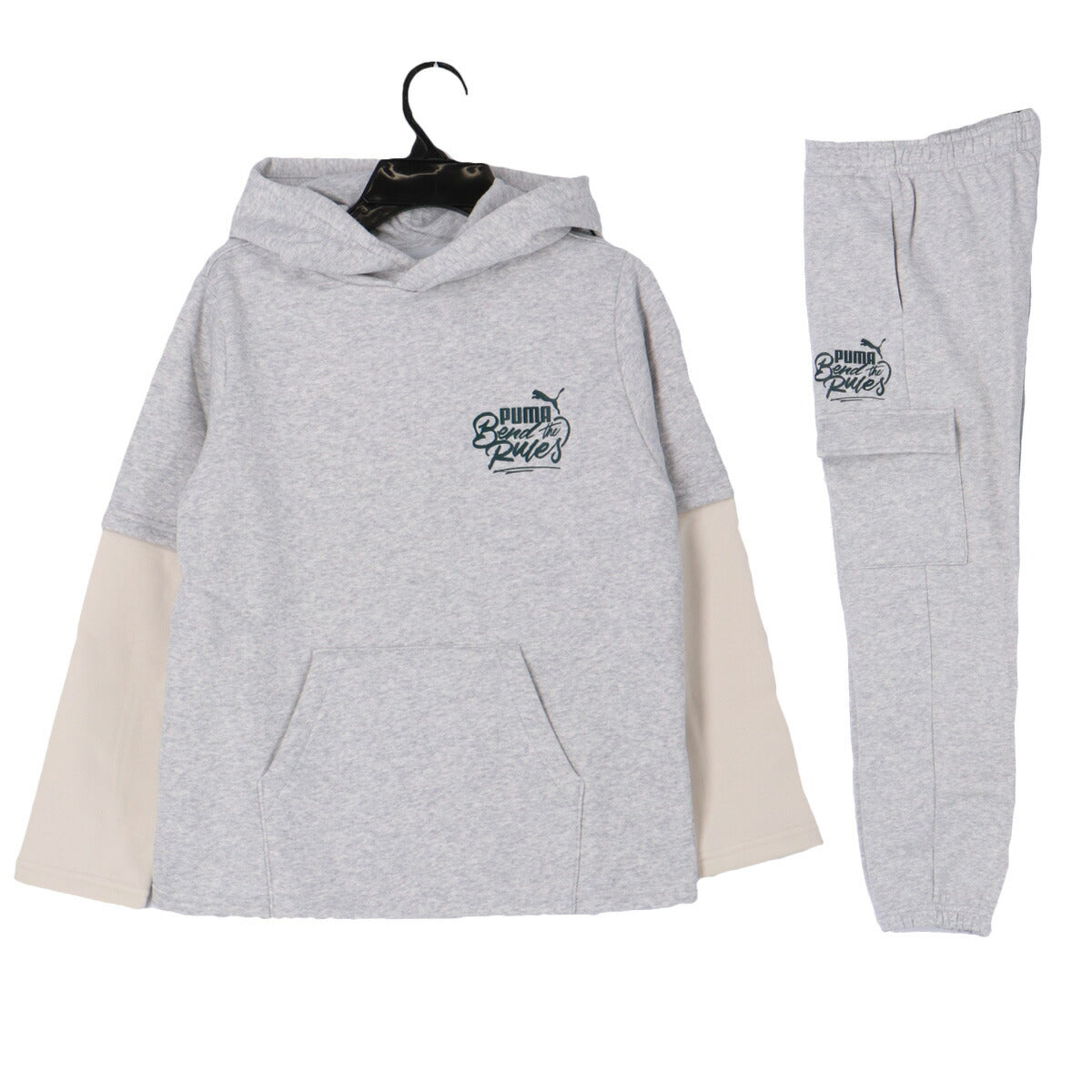 プーマ ジュニア スウェット上下 MID90s PUMA アパレル 上下 691176/691174