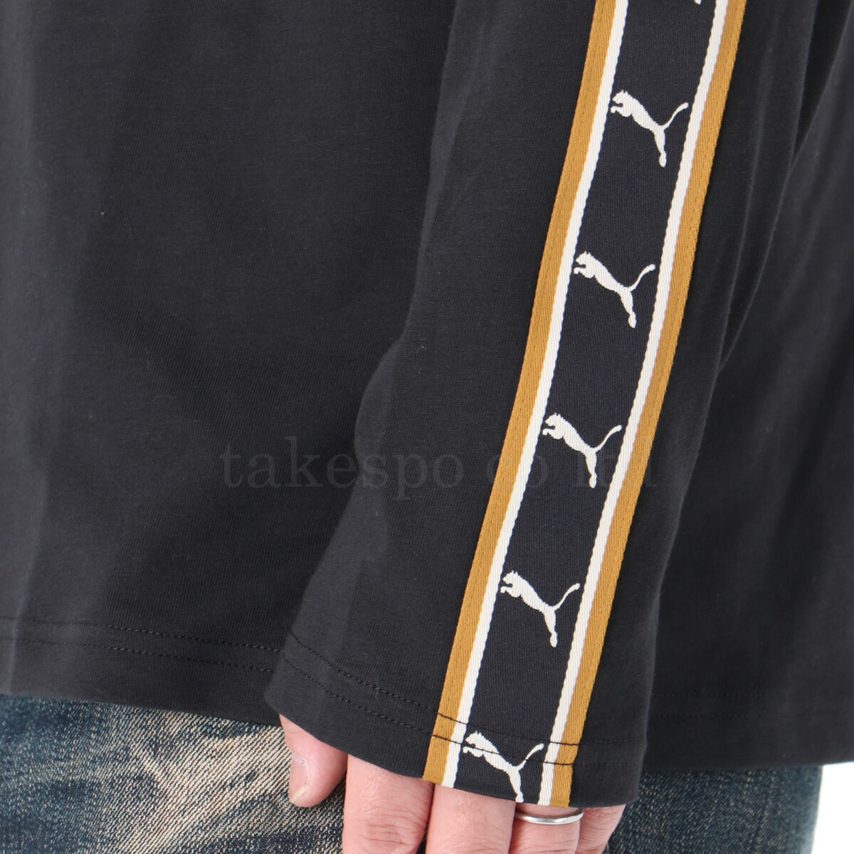 プーマ Tシャツ メンズ ブラック ベージュ オレンジ 693734