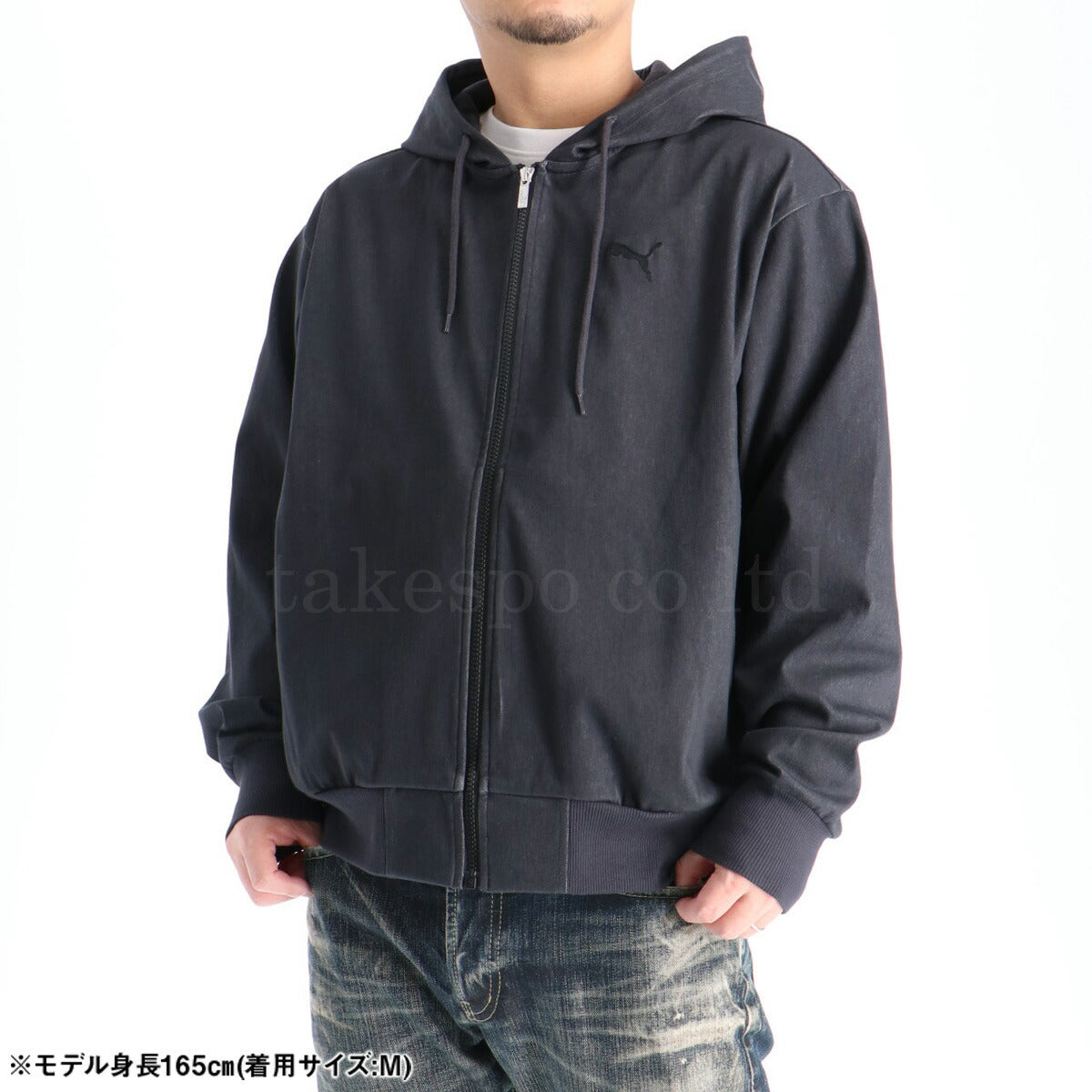 プーマ ジャージジャケット メンズ エッセンシャル ブラック ネイビー ブルー 693807