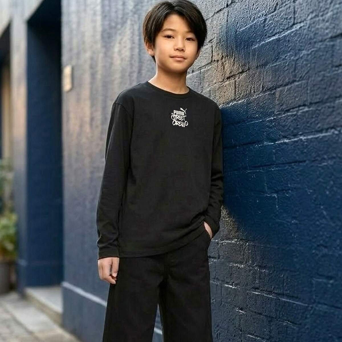 プーマ Tシャツ ジュニア ミッド90S ブラック 694226