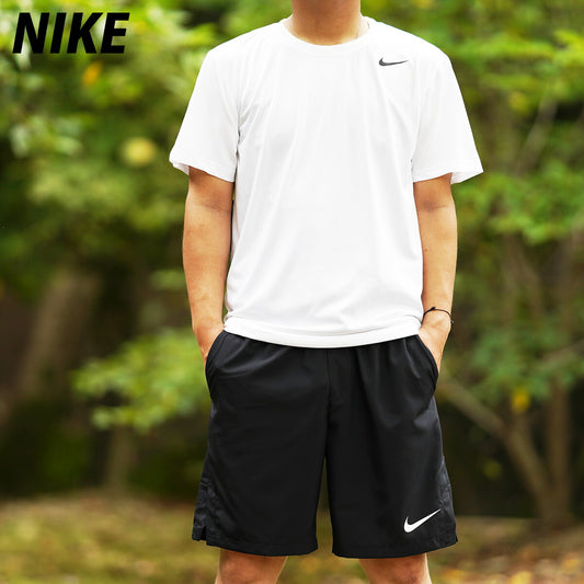 ナイキ Tシャツ ハーフパンツ 上下 メンズ DRI-FIT レジェンド 白 ホワイト 718834