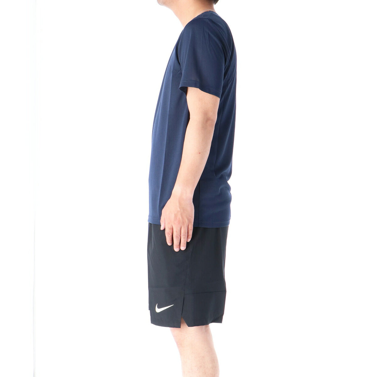 ナイキ Tシャツ ハーフパンツ 上下 メンズ DRI-FIT レジェンド 紺 ネイビー 718834