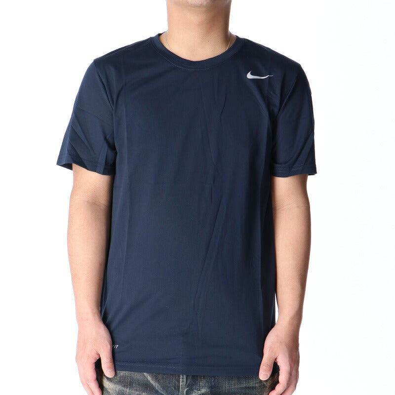 ナイキ Tシャツ ハーフパンツ 上下 メンズ DRI-FIT レジェンド 紺 ネイビー 718834