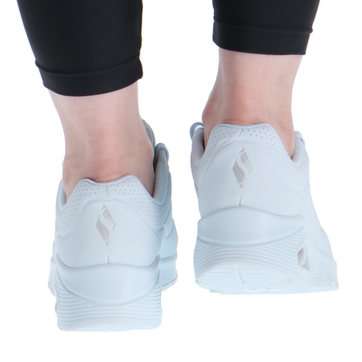 スケッチャーズ ウノ スタンド オン エア シューズ レディース ブランド SKECHERS カジュアル ウォーキング ウェッジフィット 厚底 ローカット クッション エアクッション スニーカー レザー 合皮 73690 あす楽 3ds SALE セール かわいい 大きいサイズ 有 スポーツ おしゃれ - 【公式】限定ジャージのタケスポ（Limited jersey takespo）