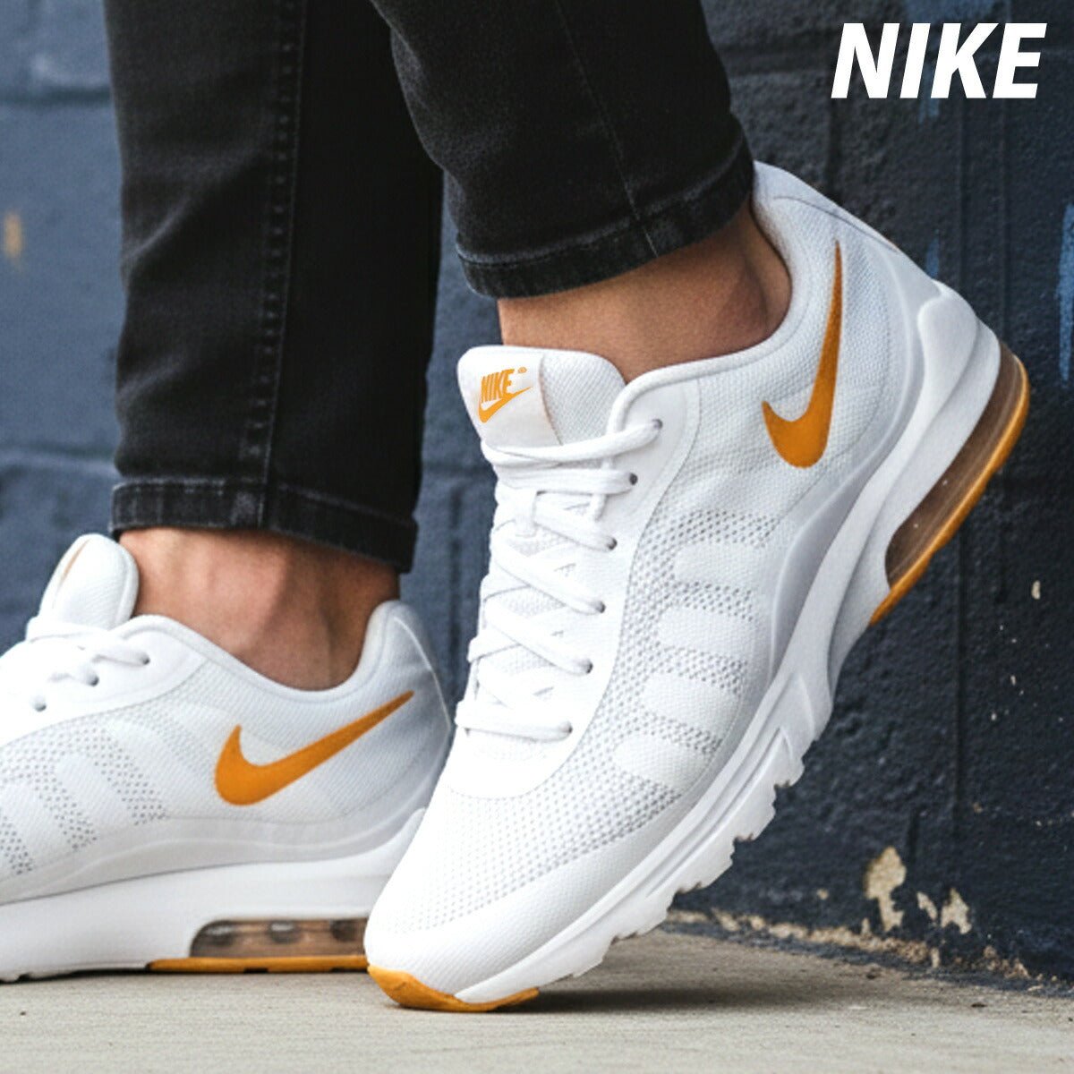 ナイキ エアマックス インヴィガー インビガー シューズ メンズ ブランド スニーカー NIKE ローカット AIR MAX 749680103 白 ホワイト 新作 大きいサイズ 有 スポーツ おしゃれ - 【公式】限定ジャージのタケスポ（Limited jersey takespo）