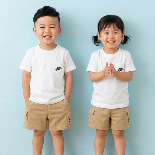 ナイキ ジュニア Tシャツ ハーフパンツ上下 NIKE アパレル 上下 76N041