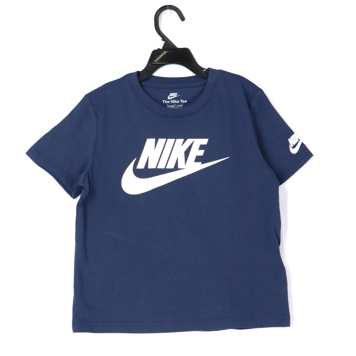 ナイキ Tシャツ ジュニア 紺 ネイビー 86J575