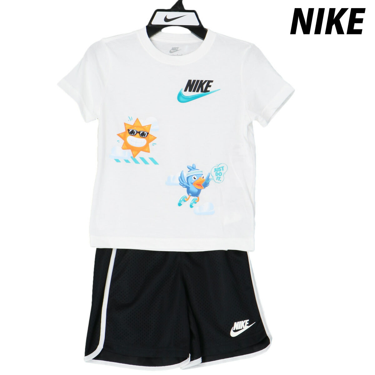 ナイキ ジュニア Tシャツ ハーフパンツ上下 JUST BELIEVE NIKE アパレル 上下 86M971