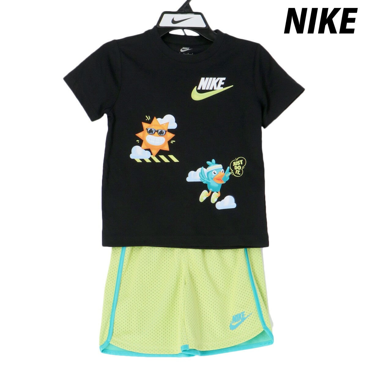 ナイキ ジュニア Tシャツ ハーフパンツ上下 JUST BELIEVE NIKE アパレル 上下 86M971