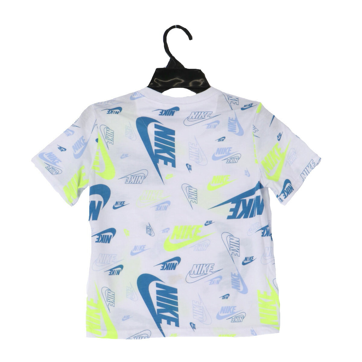 ナイキ NSW Tシャツ ハーフパンツ 上下 セットアップ ジュニア ブランド NIKE 半袖 4才 5才 6才 7才 86N043 B0H 白 ホワイト 新作 上下セット 男 女の子 キッズ 男の子 スポーツウェア トレーニングウェア