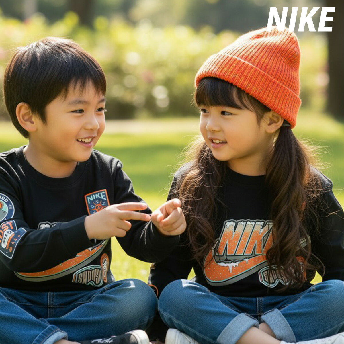 ナイキ ジュニア Tシャツ NIKE アパレル 上 86N596