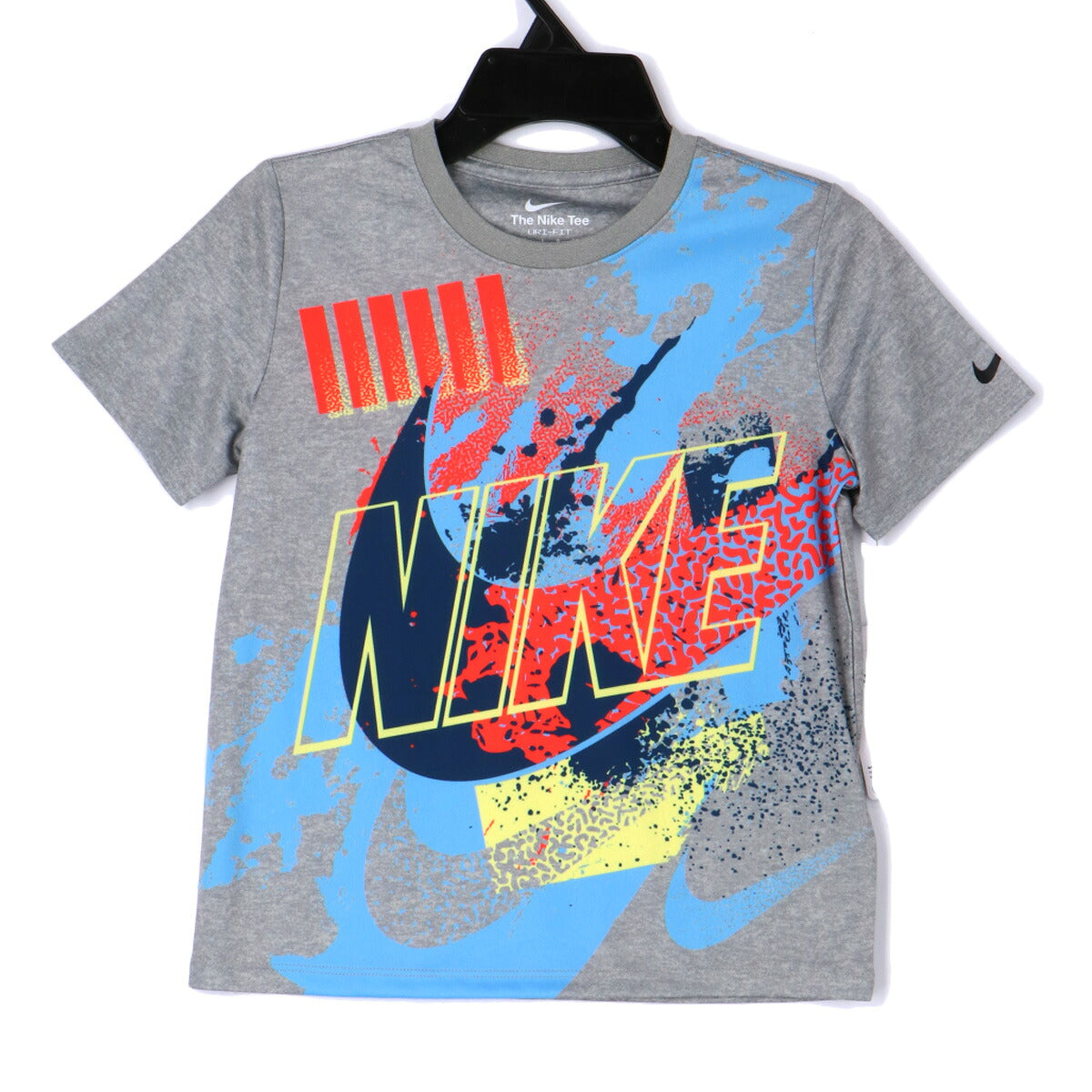 ナイキ Tシャツ ジュニア 灰色 グレー 86N831
