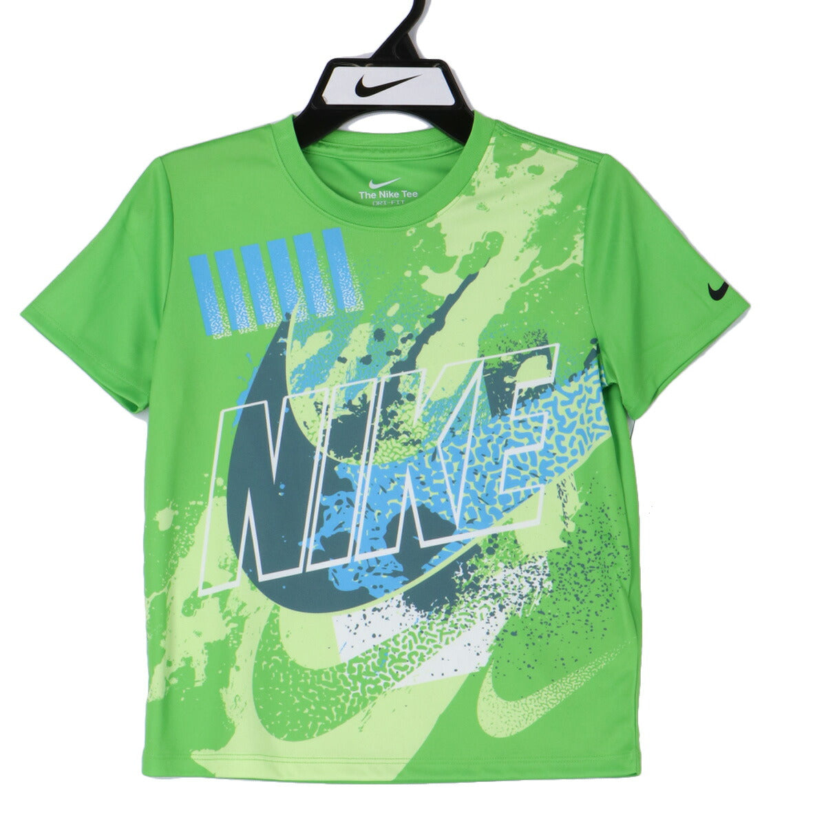 ナイキ Tシャツ ジュニア 緑 グリーン 86N831