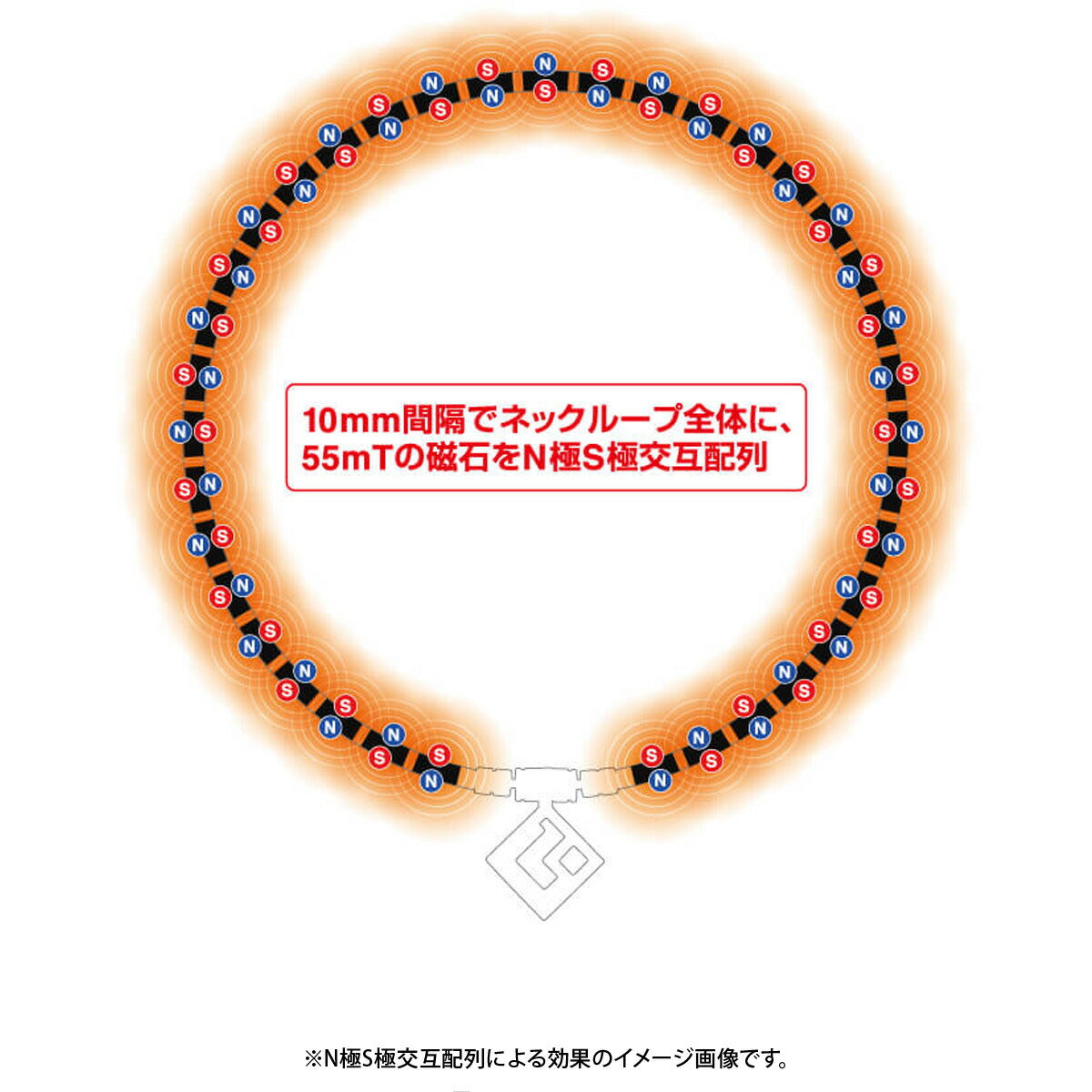 コラントッテ ユニセックス 磁気ネックレス TAO ネックレス AURA プレミアムゴールド Colantotte アクセサリ ABAPH5