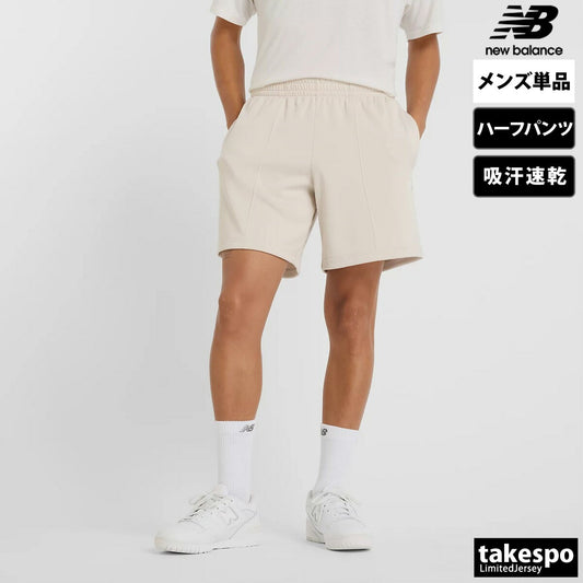 ニューバランス メンズ ハーフパンツ ワンポイント newbalance アパレル 下 AMS51207