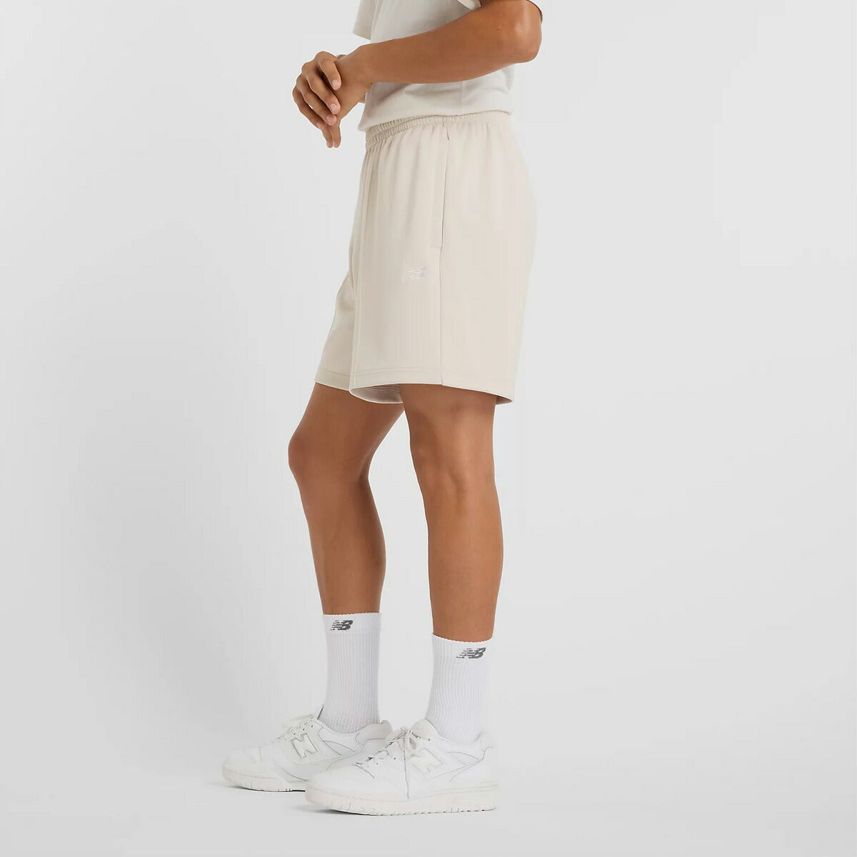 ニューバランス メンズ ハーフパンツ ワンポイント newbalance アパレル 下 AMS51207