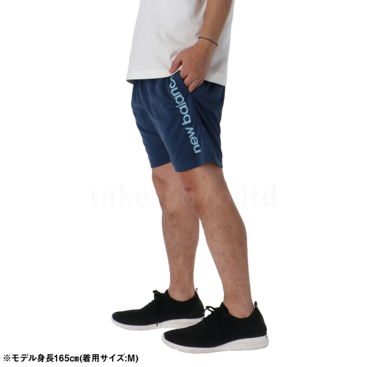 ニューバランス メンズ ハーフパンツ ニットショーツ newbalance アパレル 下 AMS55201