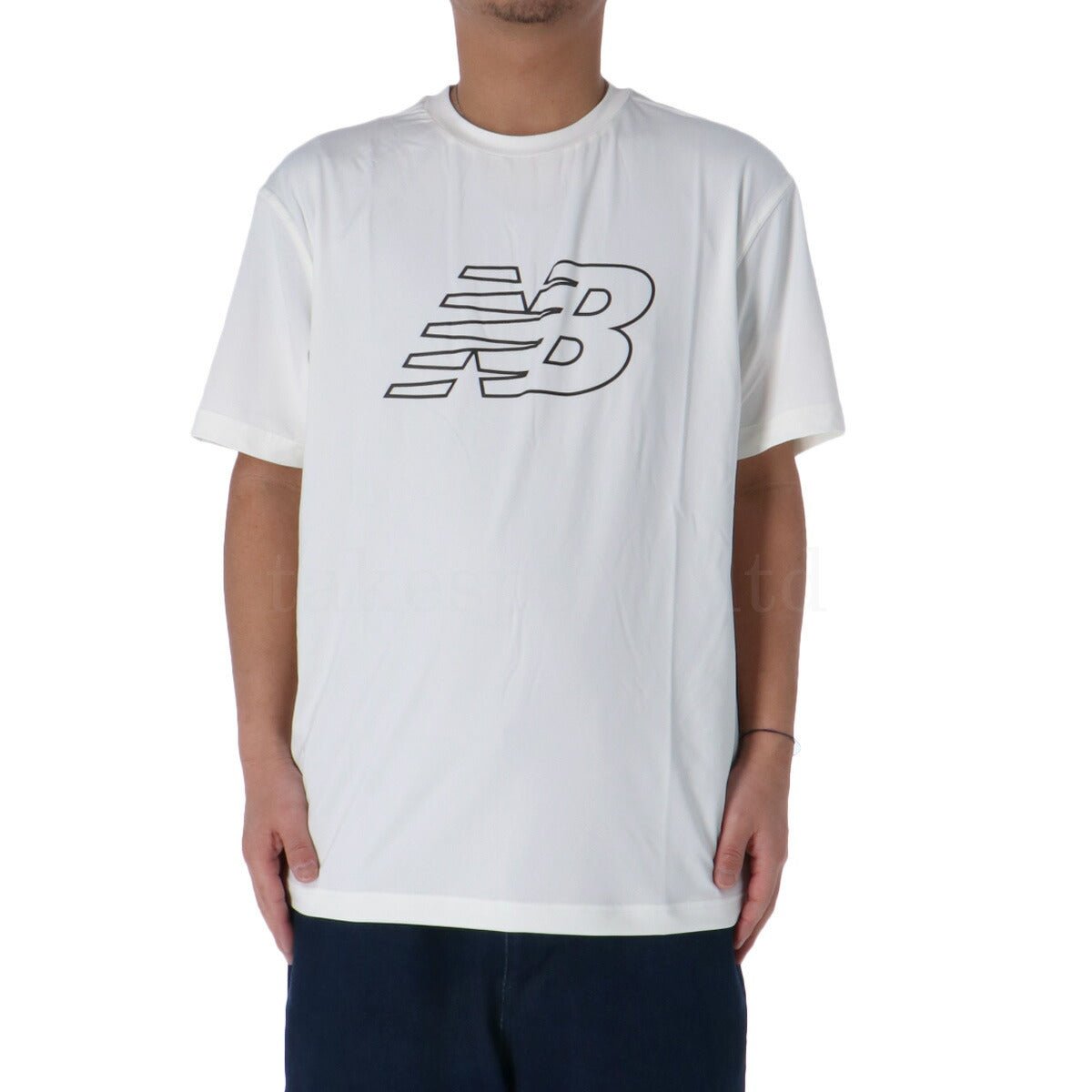 ニューバランス 半袖 吸汗 速乾 フライングロゴ Tシャツ メンズ ブランド newbalance 薄手 ドライ ロゴ AMT51510 SST 3ds 白 ホワイト SALE セール 大きいサイズ 有 スポーツウェア トレーニングウェア スポーツ おしゃれ - 【公式】限定ジャージのタケスポ（Limited jersey takespo）