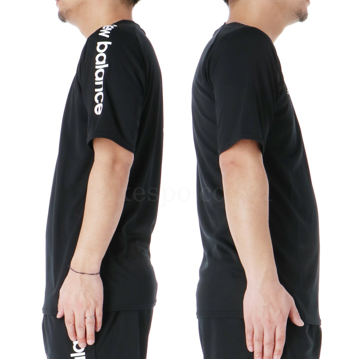 ニューバランス Tシャツ ハーフパンツ 上下 メンズ Black Out Fun & Play Edition 黒 ブラック AMT55211