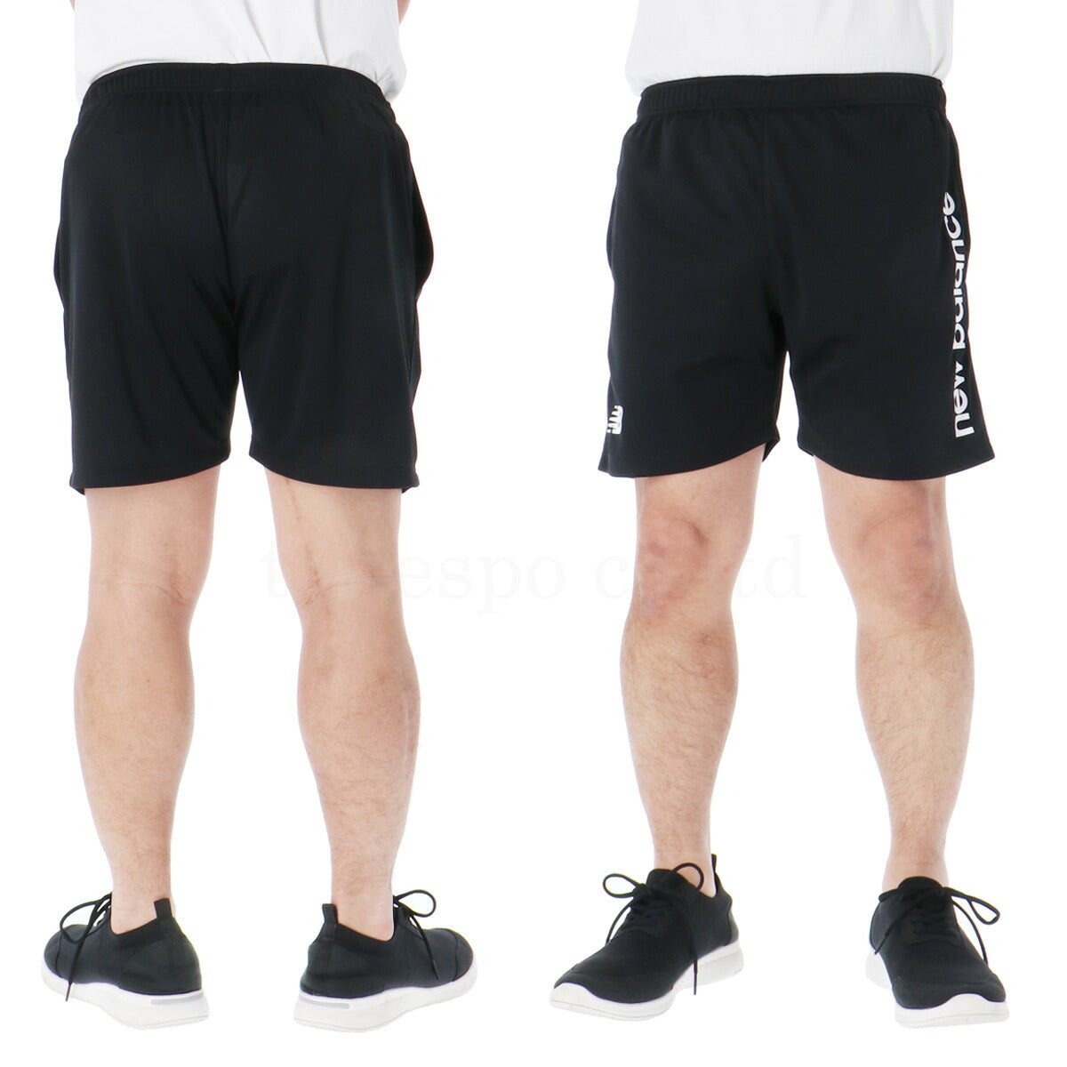 ニューバランス Tシャツ ハーフパンツ 上下 メンズ Black Out Fun & Play Edition 黒 ブラック AMT55211