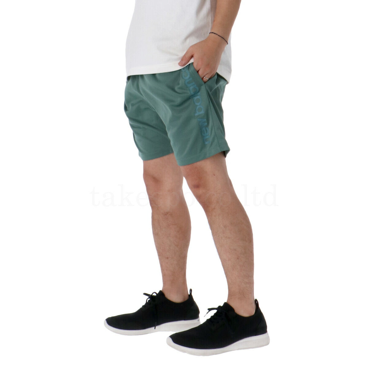 ニューバランス メンズ Tシャツ ハーフパンツ上下 Black Out Fun & Play Edition newbalance アパレル 上下 AMT55211/AMS55201