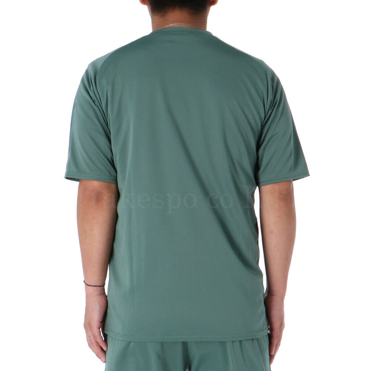 ニューバランス 半袖 吸汗 速乾 ショートスリーブ Tシャツ メンズ ブランド newbalance サイドロゴ AMT55211 DKJ 3ds 緑 グリーン 半額 大きいサイズ 有 プラクティスシャツ プラシャツ スポーツウェア トレーニングウェア ドライ スポーツ おしゃれ - 【公式】限定ジャージのタケスポ（Limited jersey takespo）